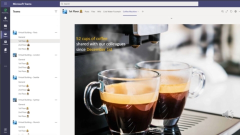 Virtual coffee machine