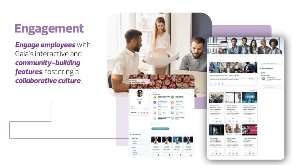 Engagement gaia intranet