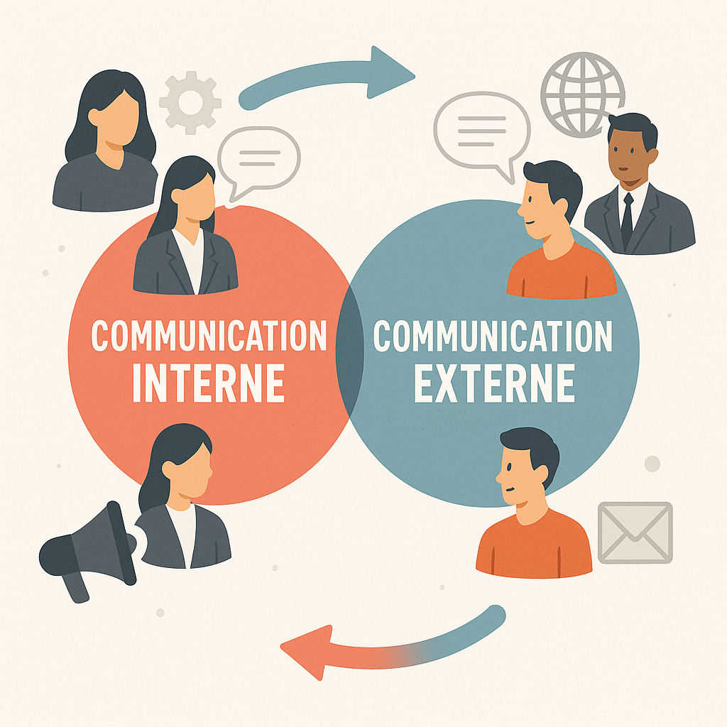 lien communication interne externe