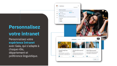 L'espace de démonstration Gaia de Powell Software pour personnaliser l'intranet