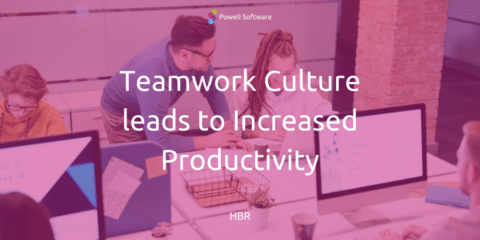 Teamwork culture leads to increased productivity Kollaborationstools