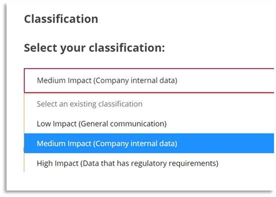Classification policy - Powell Teams