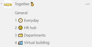 Communications Intranet template