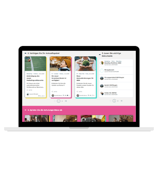 Parcours Onboarding Engagement Mitarbeiter