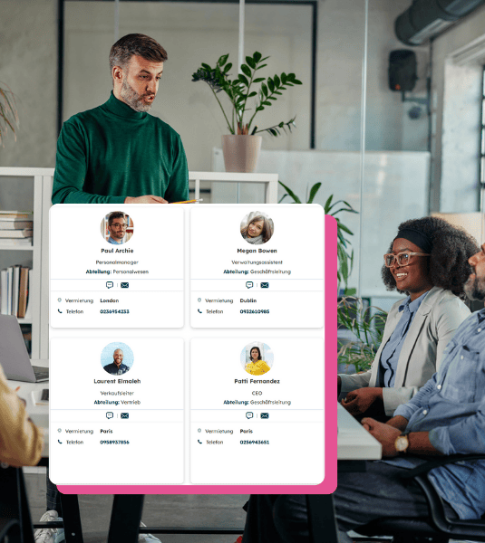 employee section Kompetenzsuche