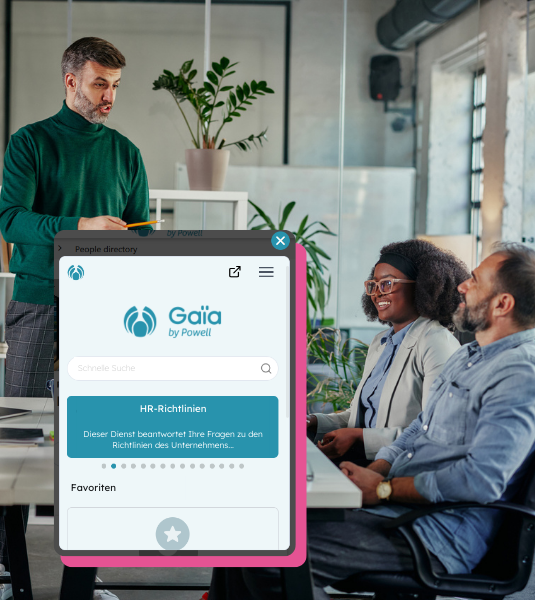 virtuelle Assistentin gaia