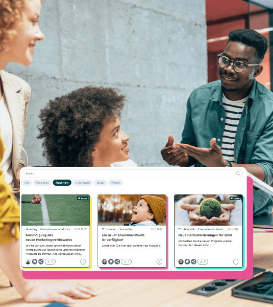 Zentralisierte Suche für Ihr Microsoft 365-Ökosystem