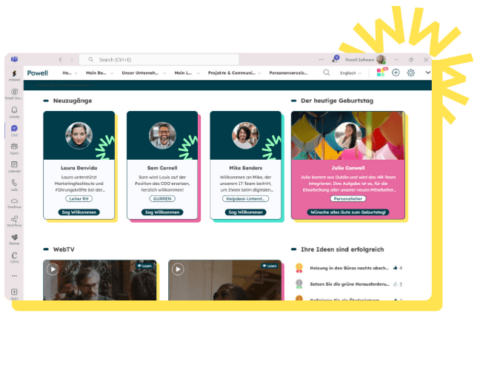 Powell 365 screenshot microsoft teams