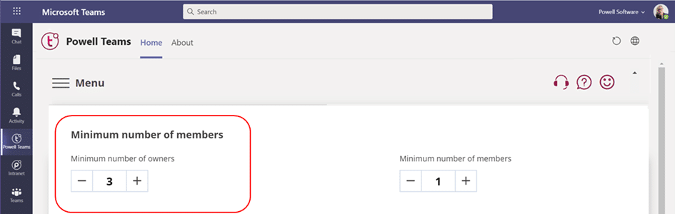 Define ownership policy - Powell Teams