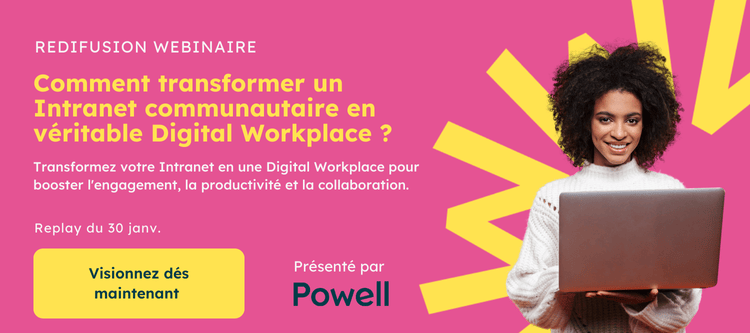 Webinaire Intranet Communautaire