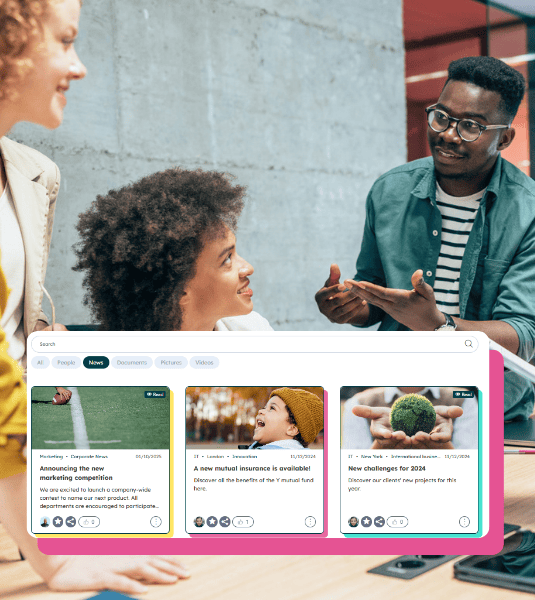 Unified search center across your entire Microsoft 365 ecosystem