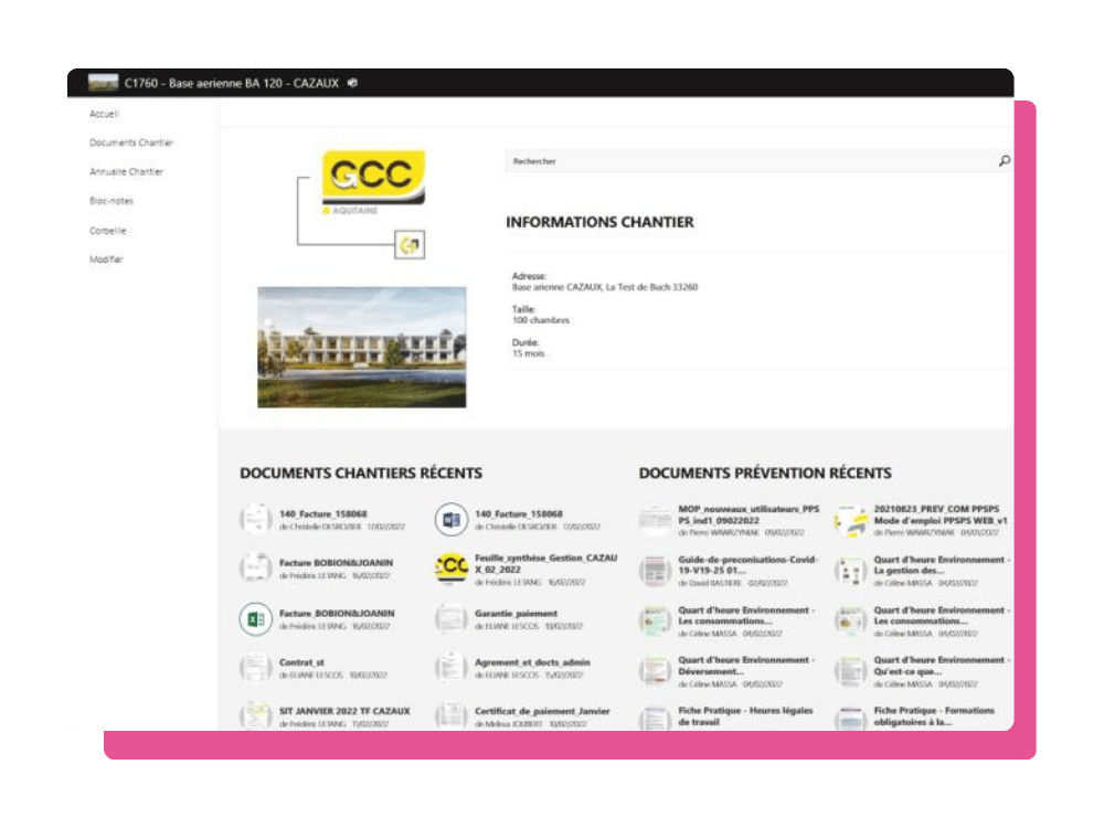 GCC construction portal