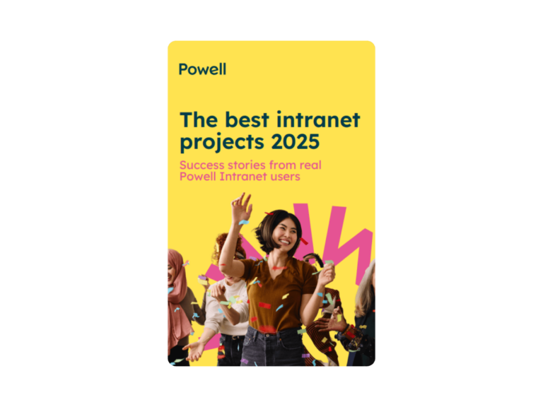 The best intranet projects 2025, success stories from real Powell users