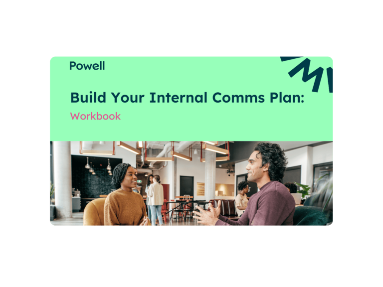 Develop your internal communications strategy in total confidence