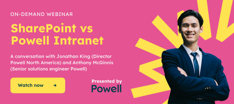 EN - Webinar : Webinar - Powell intranet vs SharePoint B