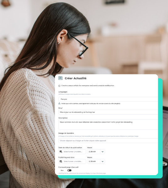 FR - Comm interne - Création de contenu