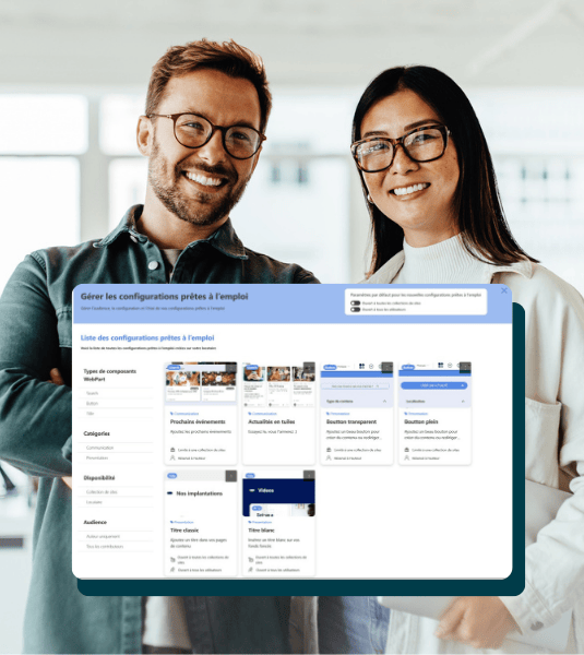 webparts actionnables