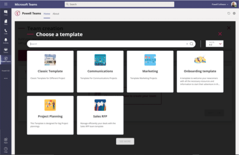 Auswählen - Vorlagen fürs Mitarbeiter-Onboarding