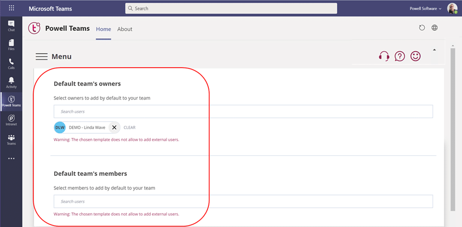 Ownership policy 2 - Powell Teams