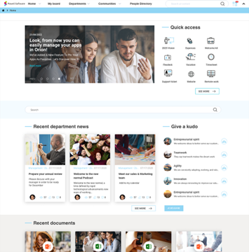 Powell Intranet Full Screen Home