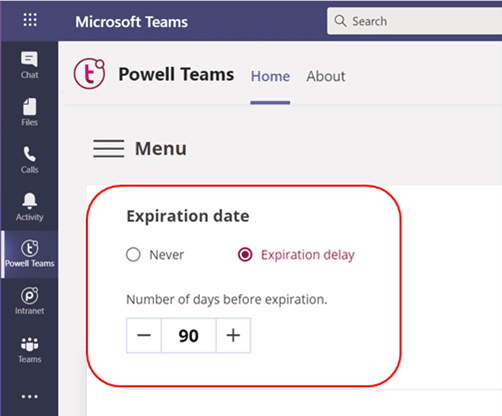 Teams lifecycle - Powell Teams