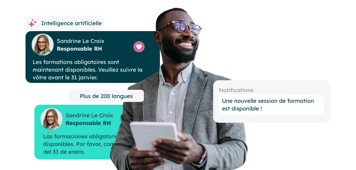 IA intranet banque finance