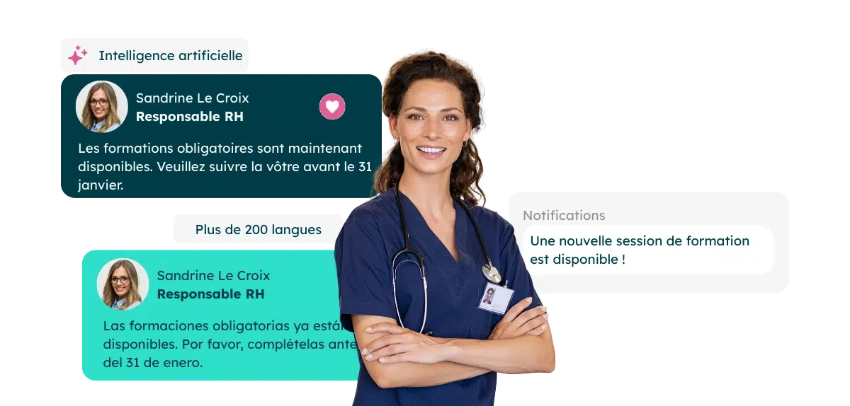 intelligence artificielle intranet hôpital